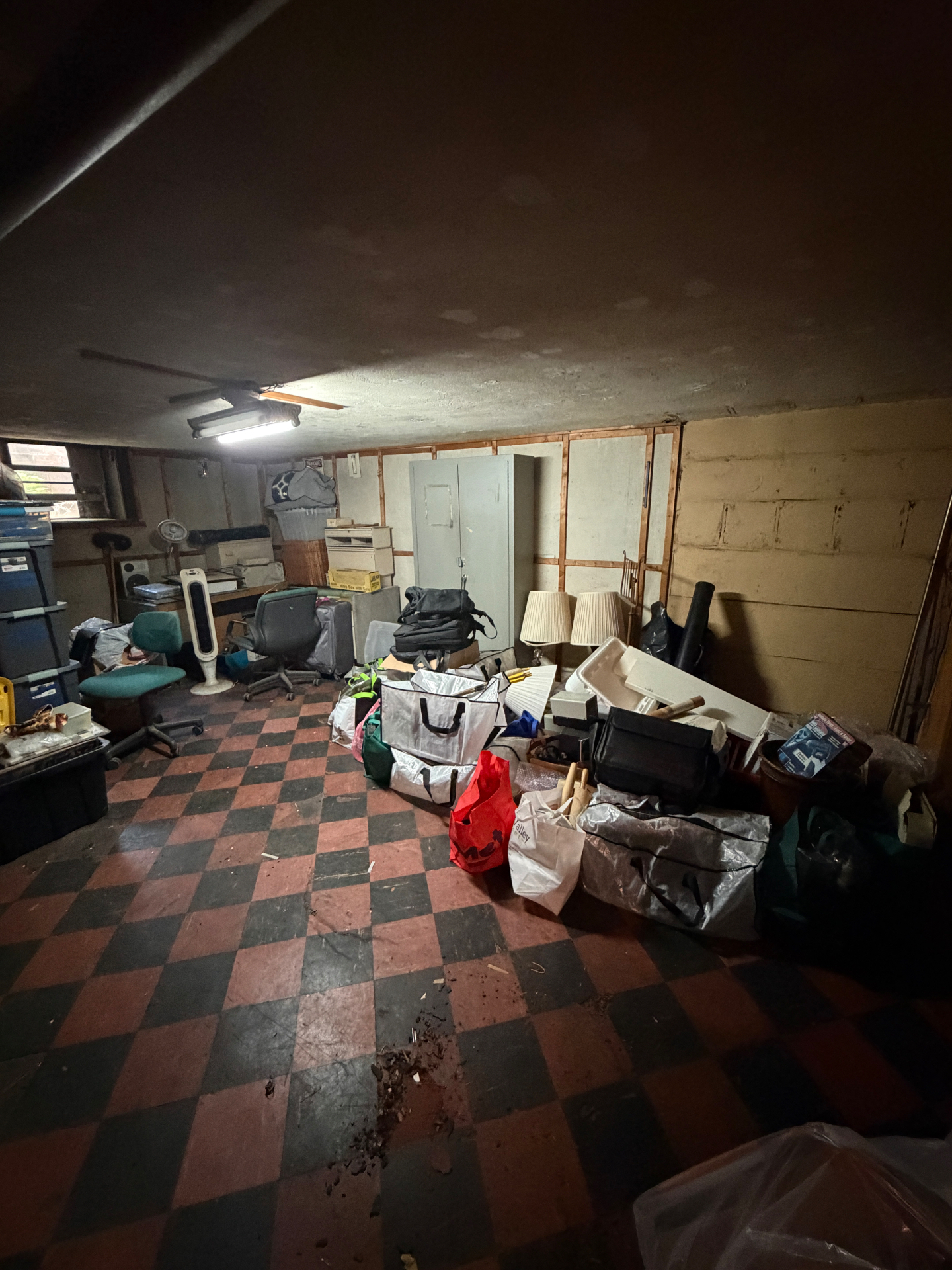 Before cleanout — Basement Cleanout · Middle Village
