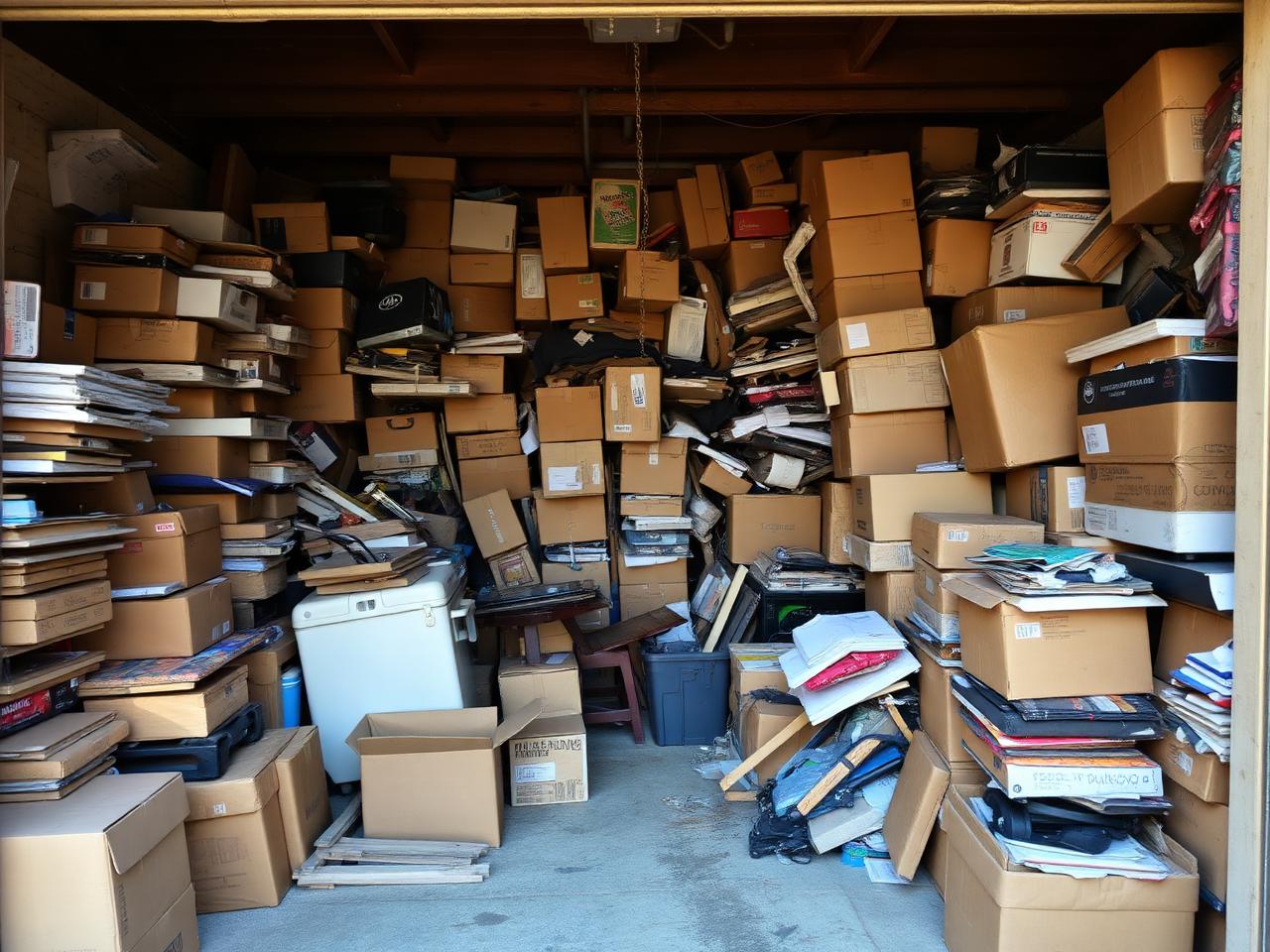 Before cleanout — Garage Cleanout · Massapequa